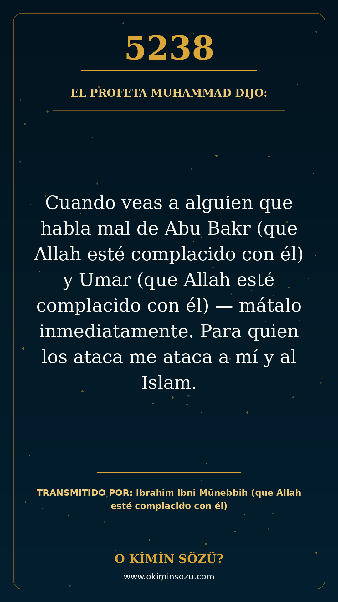 hadis 5238 es
