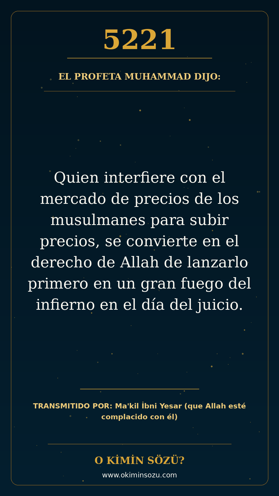 hadis 5221 es