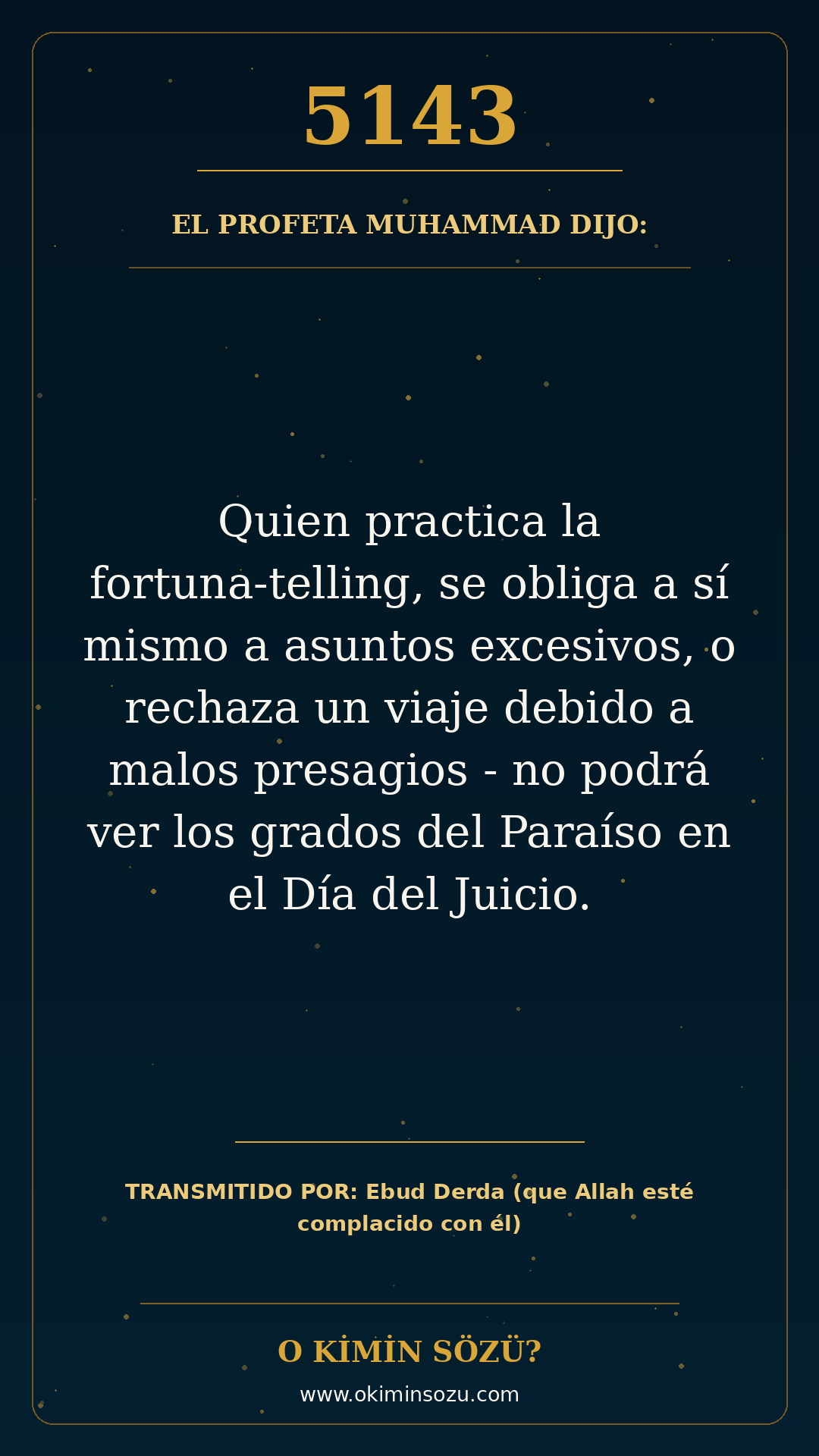 hadis 5143 es