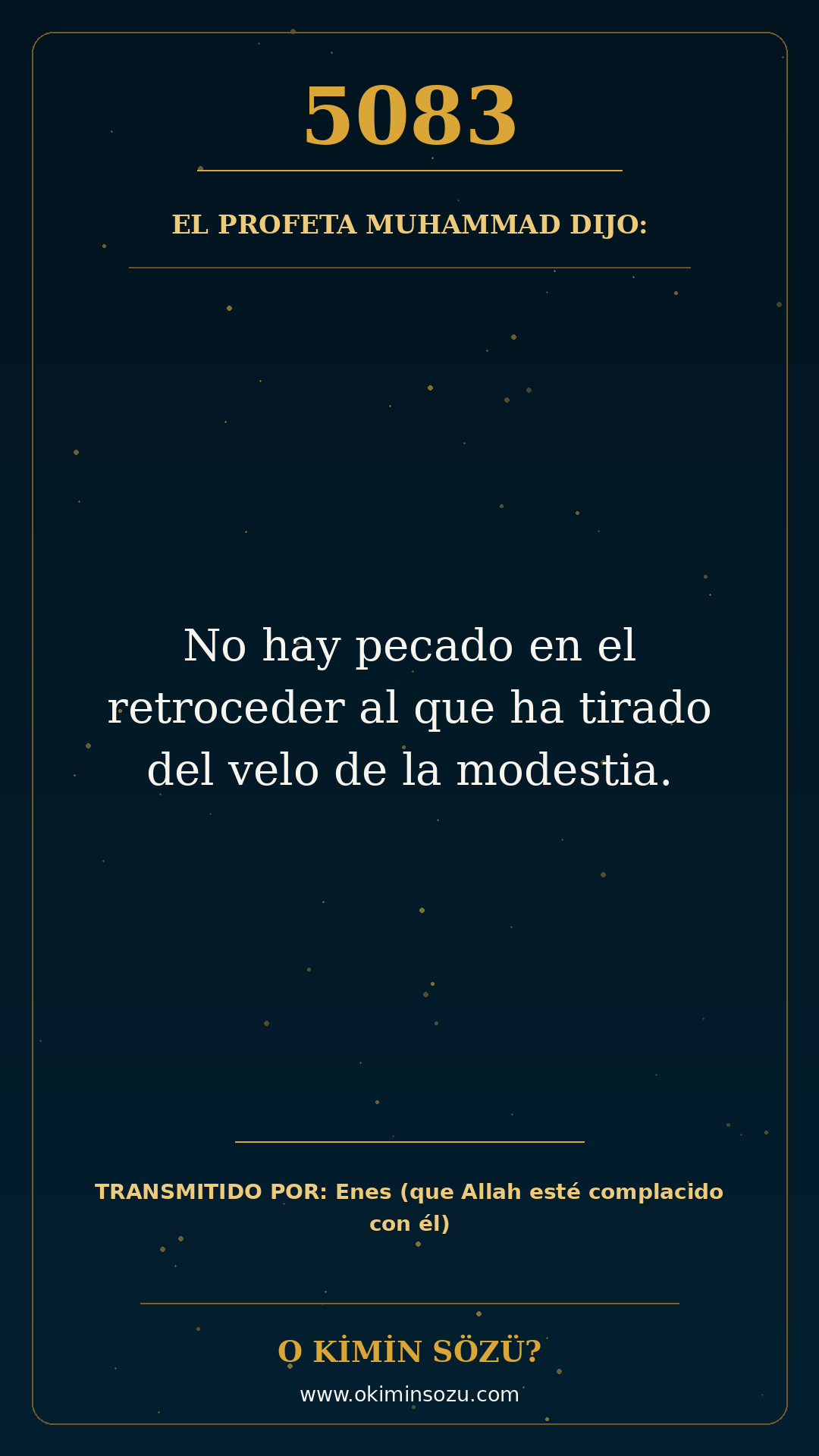 hadis 5083 es
