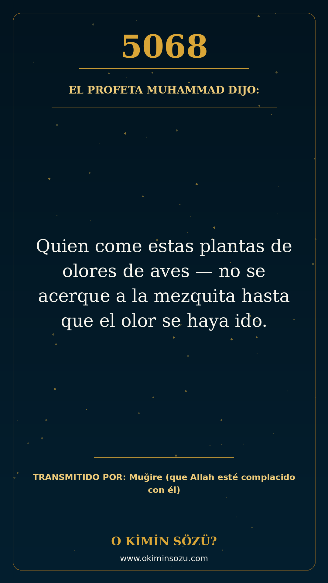 hadis 5068 es