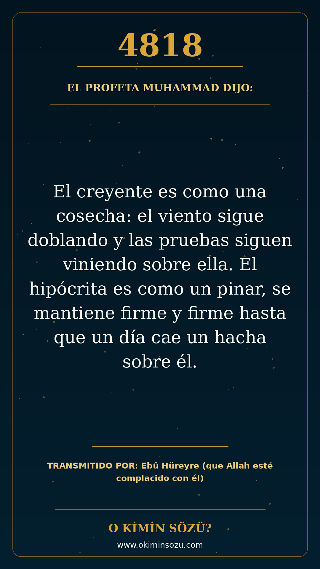 hadis 4818 es