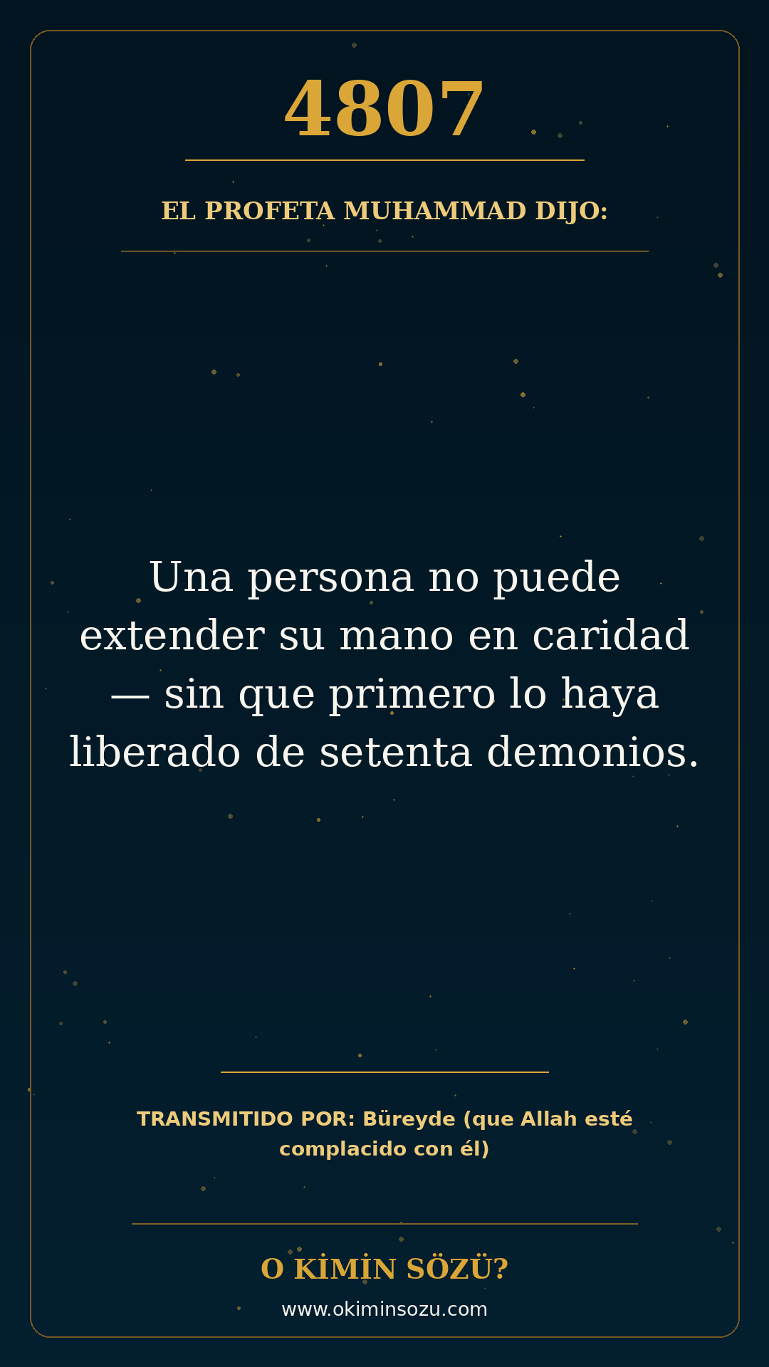 hadis 4807 es
