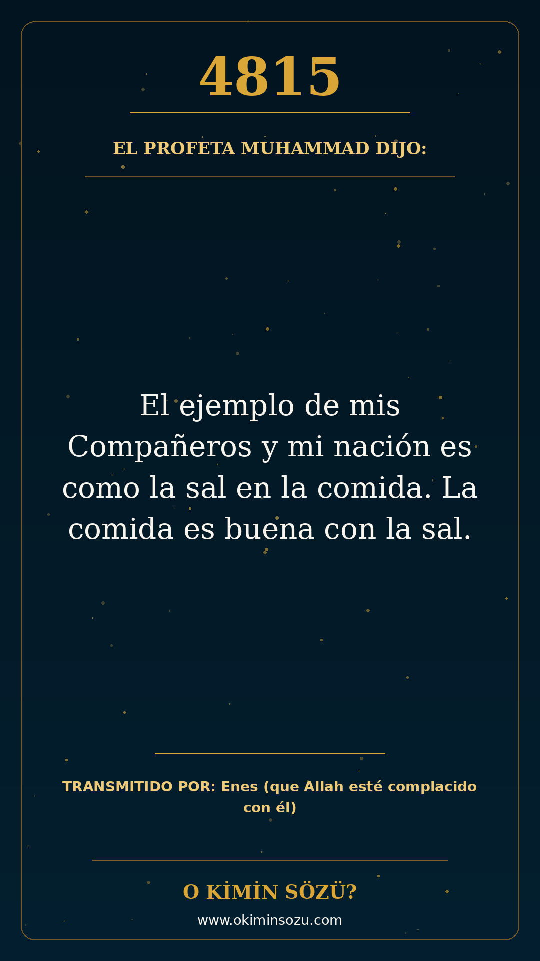 hadis 4815 es