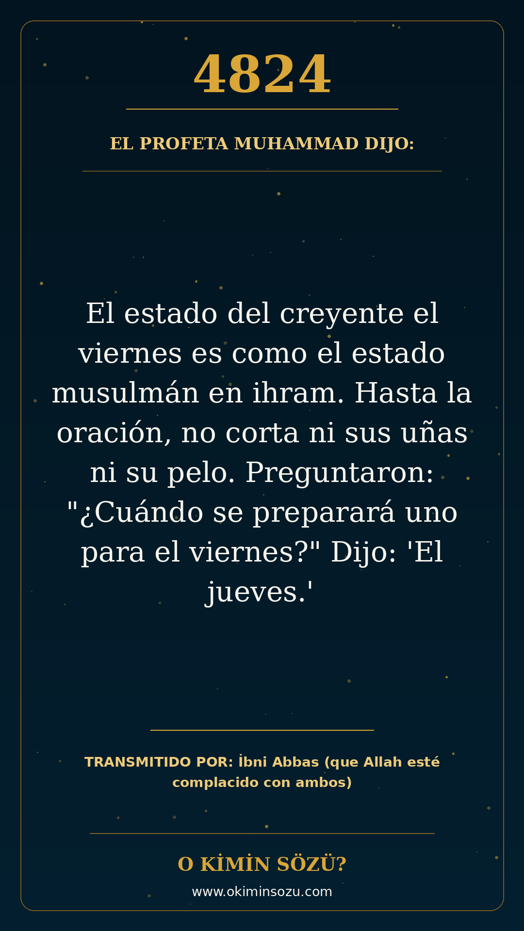 hadis 4824 es
