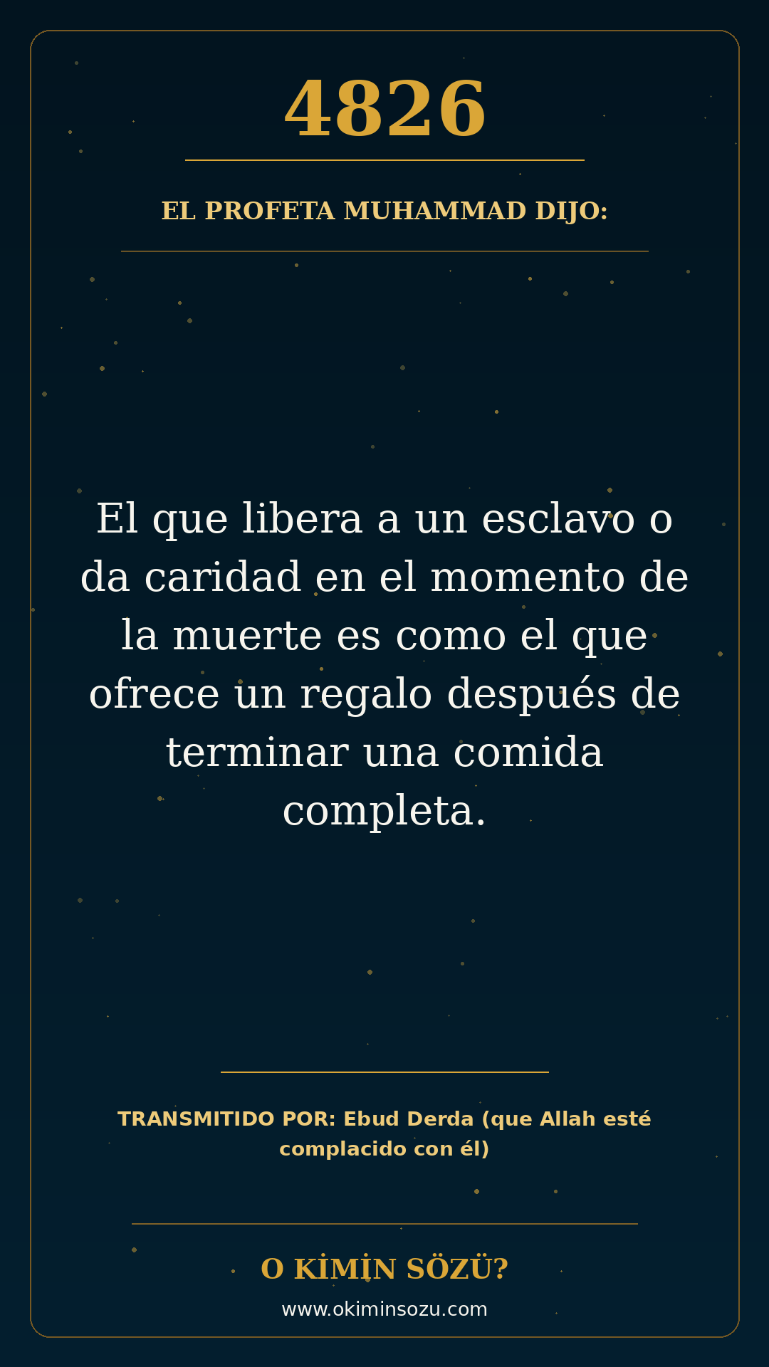 hadis 4826 es
