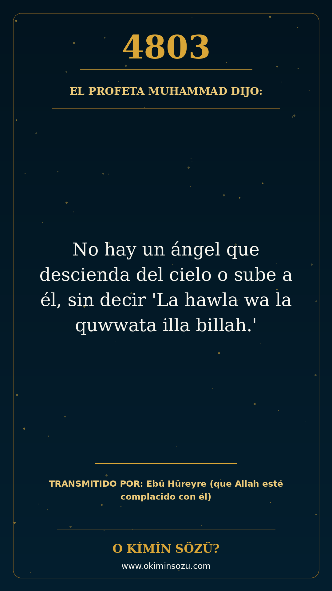 hadis 4803 es