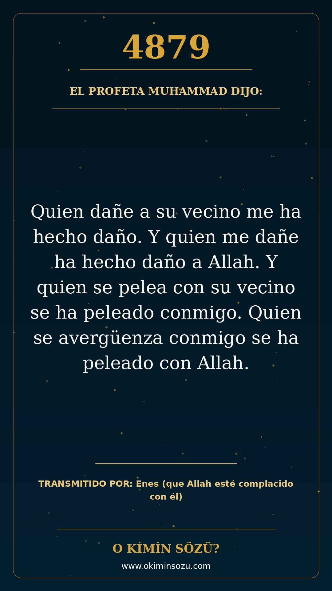 hadis 4879 es