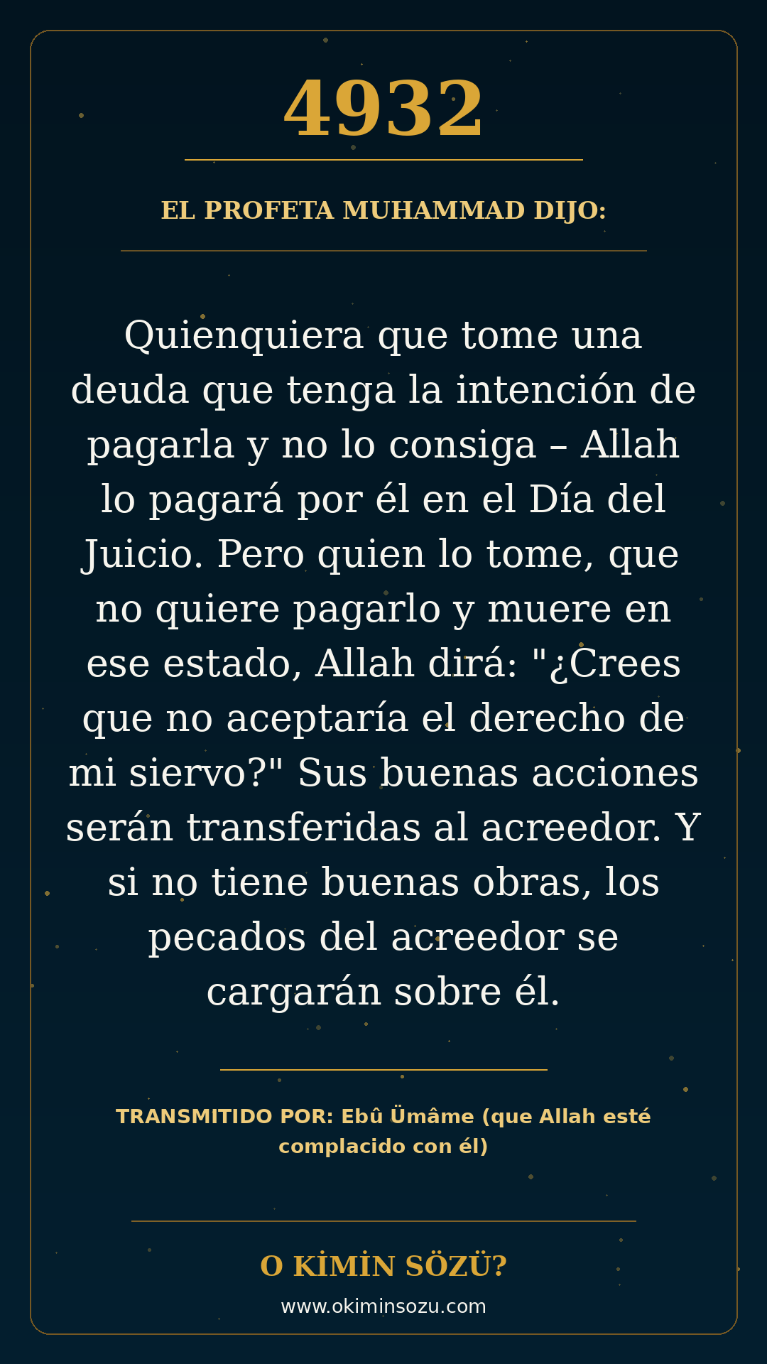 hadis 4932 es