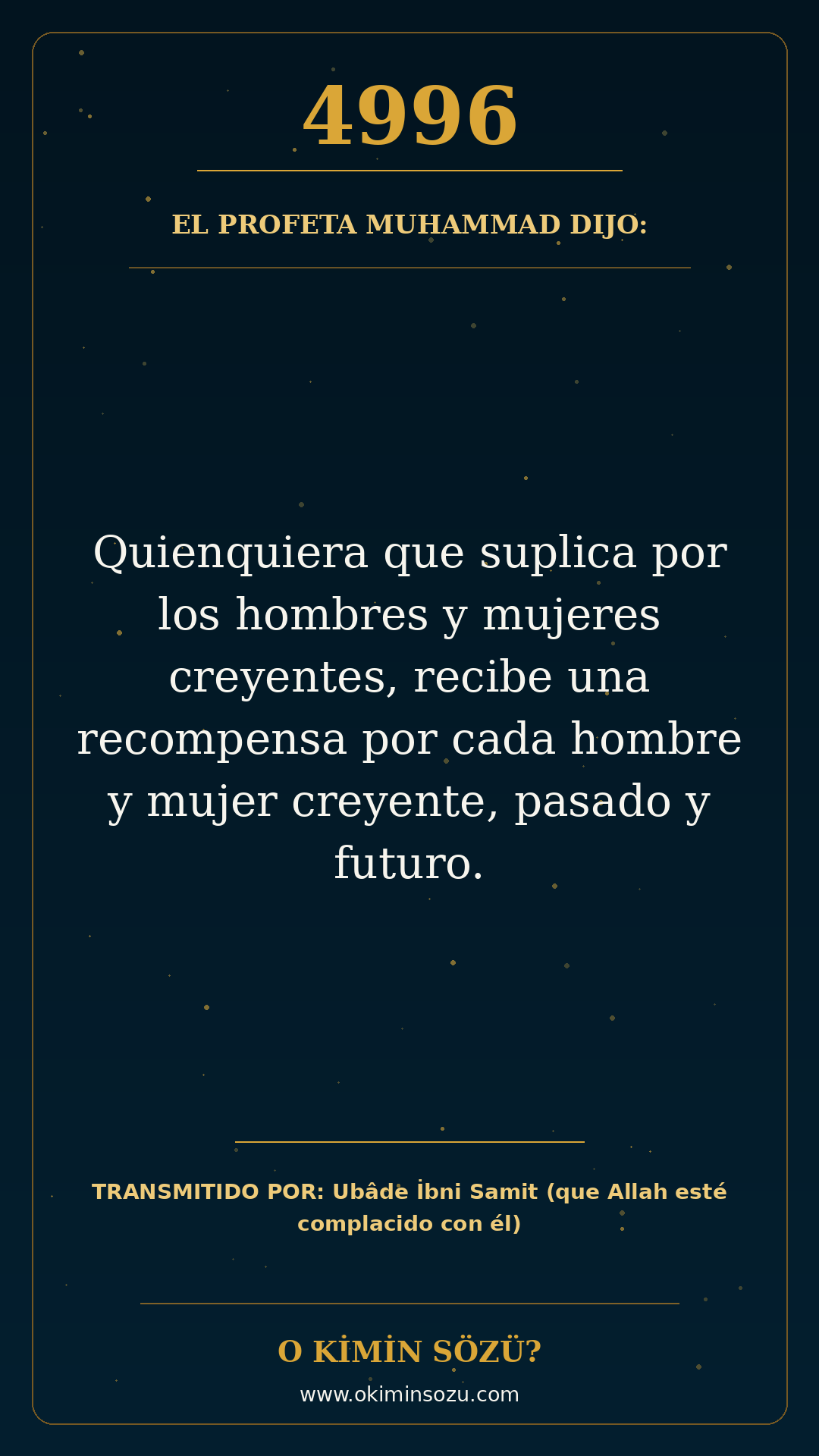hadis 4996 es