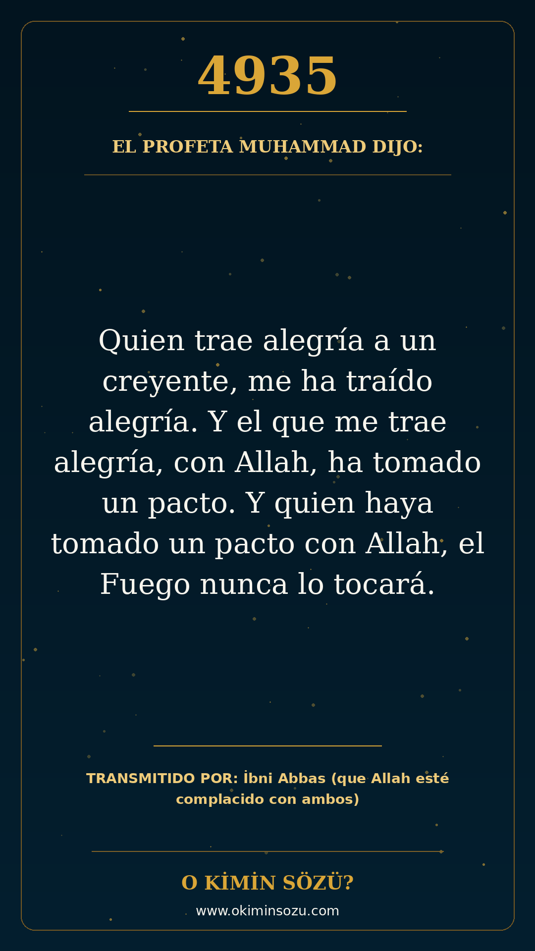 hadis 4935 es