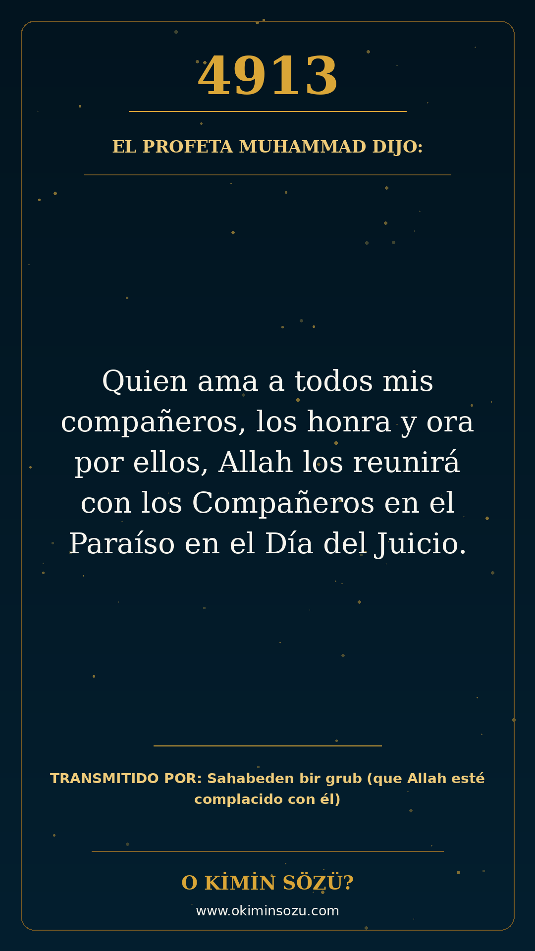 hadis 4913 es