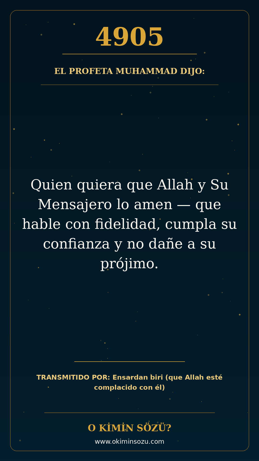 hadis 4905 es