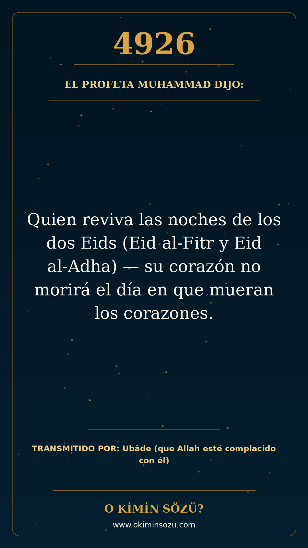 hadis 4926 es