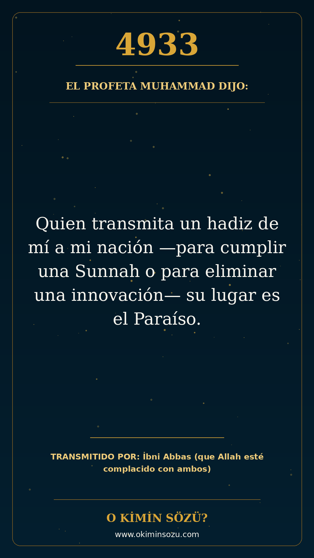 hadis 4933 es