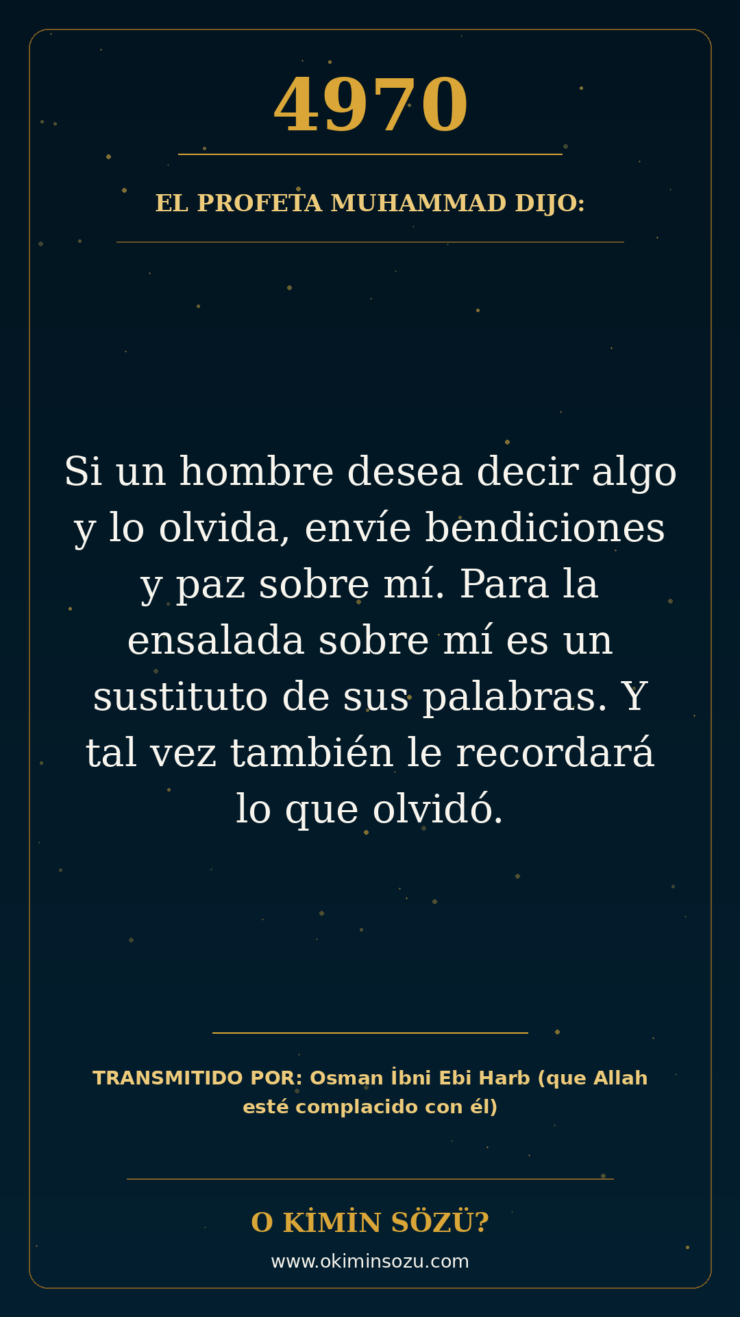 hadis 4970 es