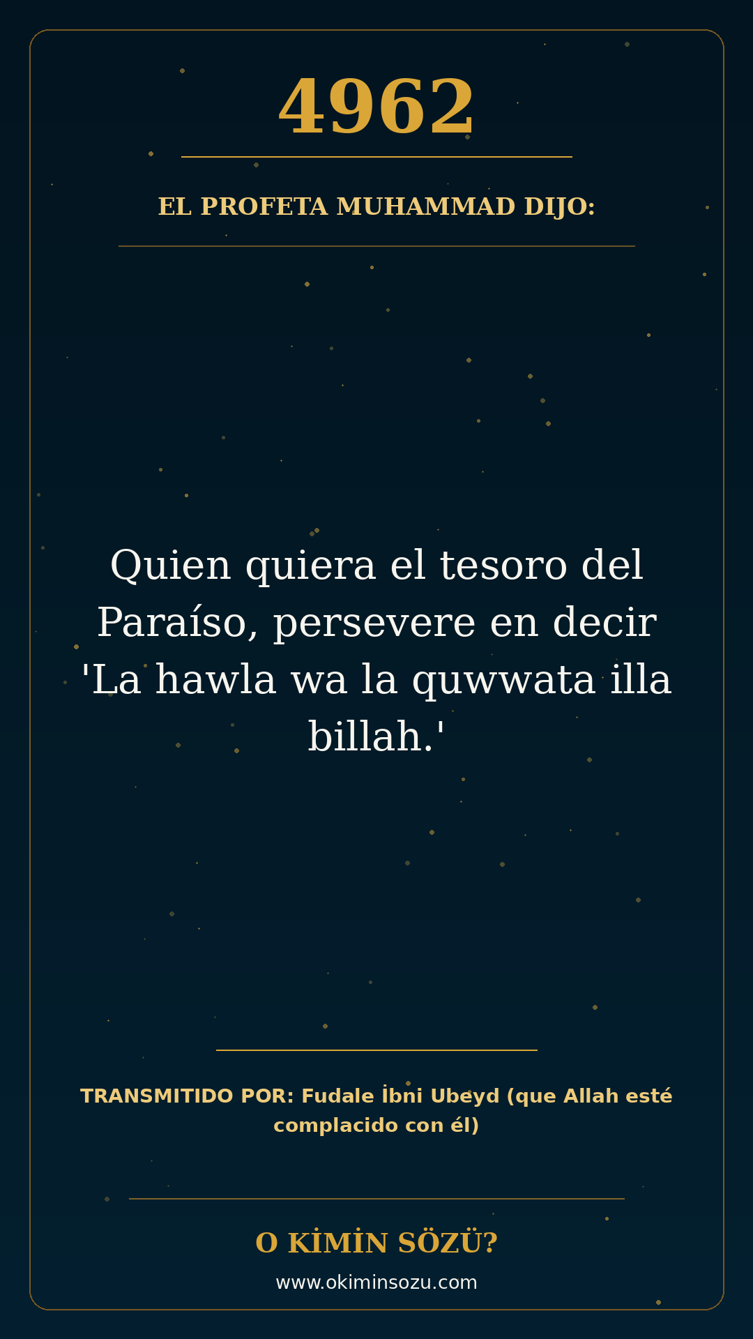 hadis 4962 es