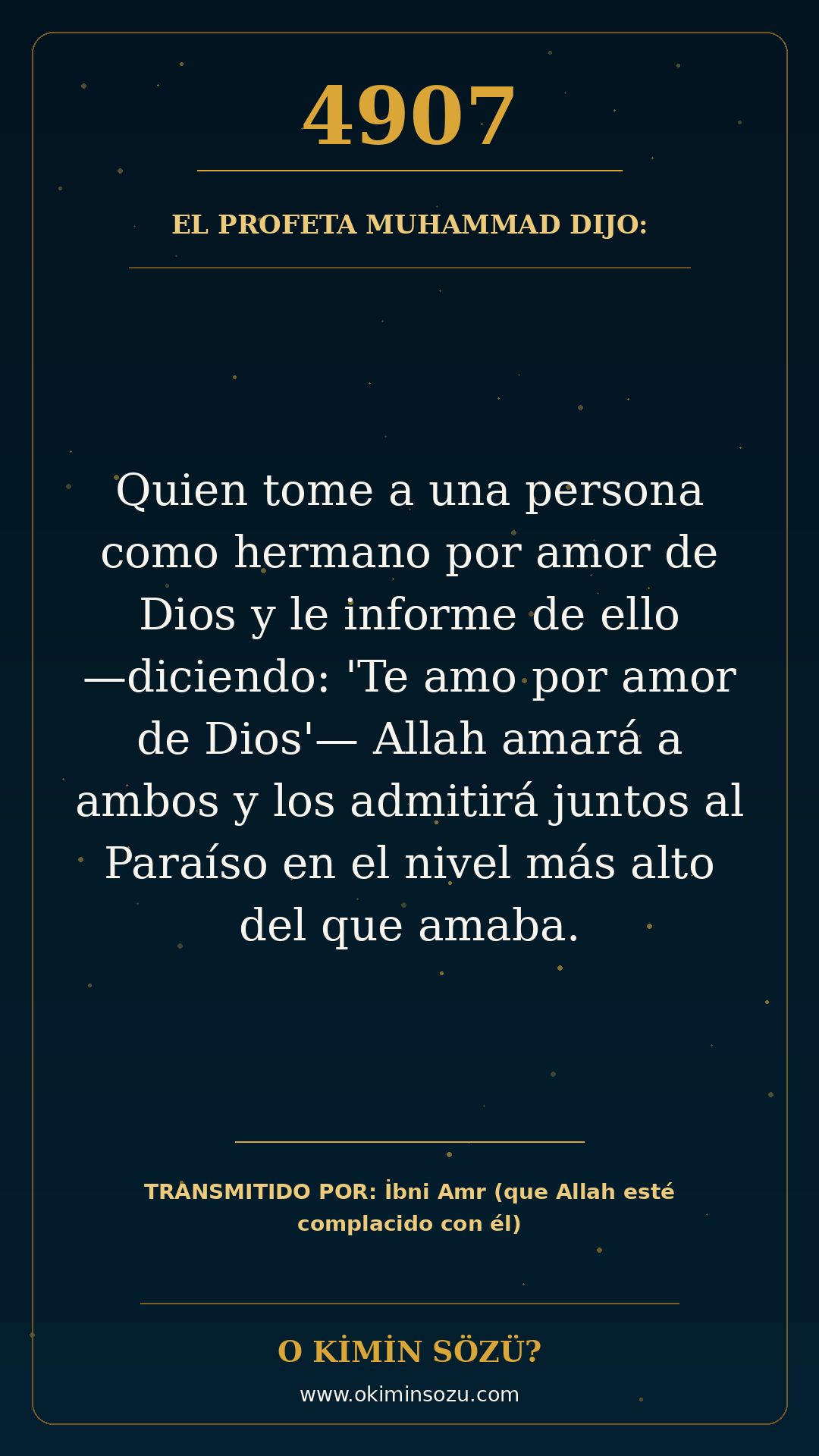 hadis 4907 es