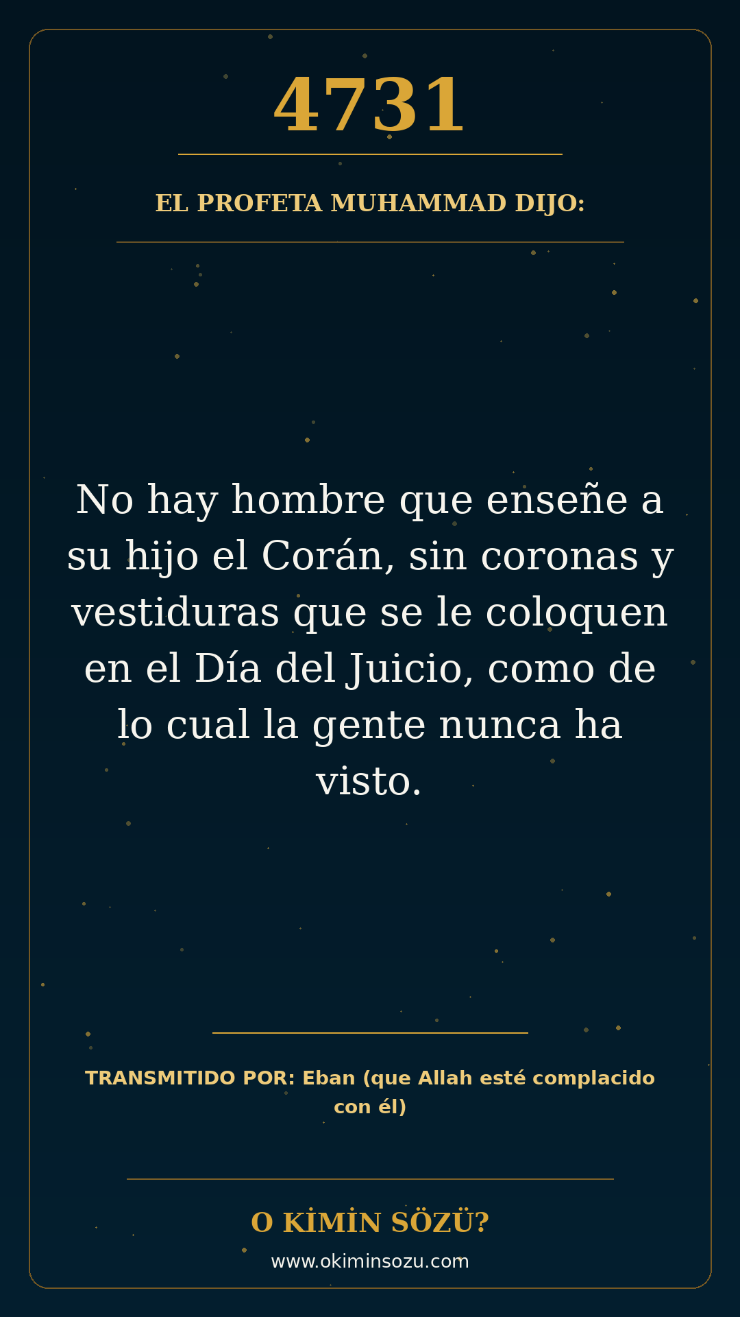 hadis 4731 es