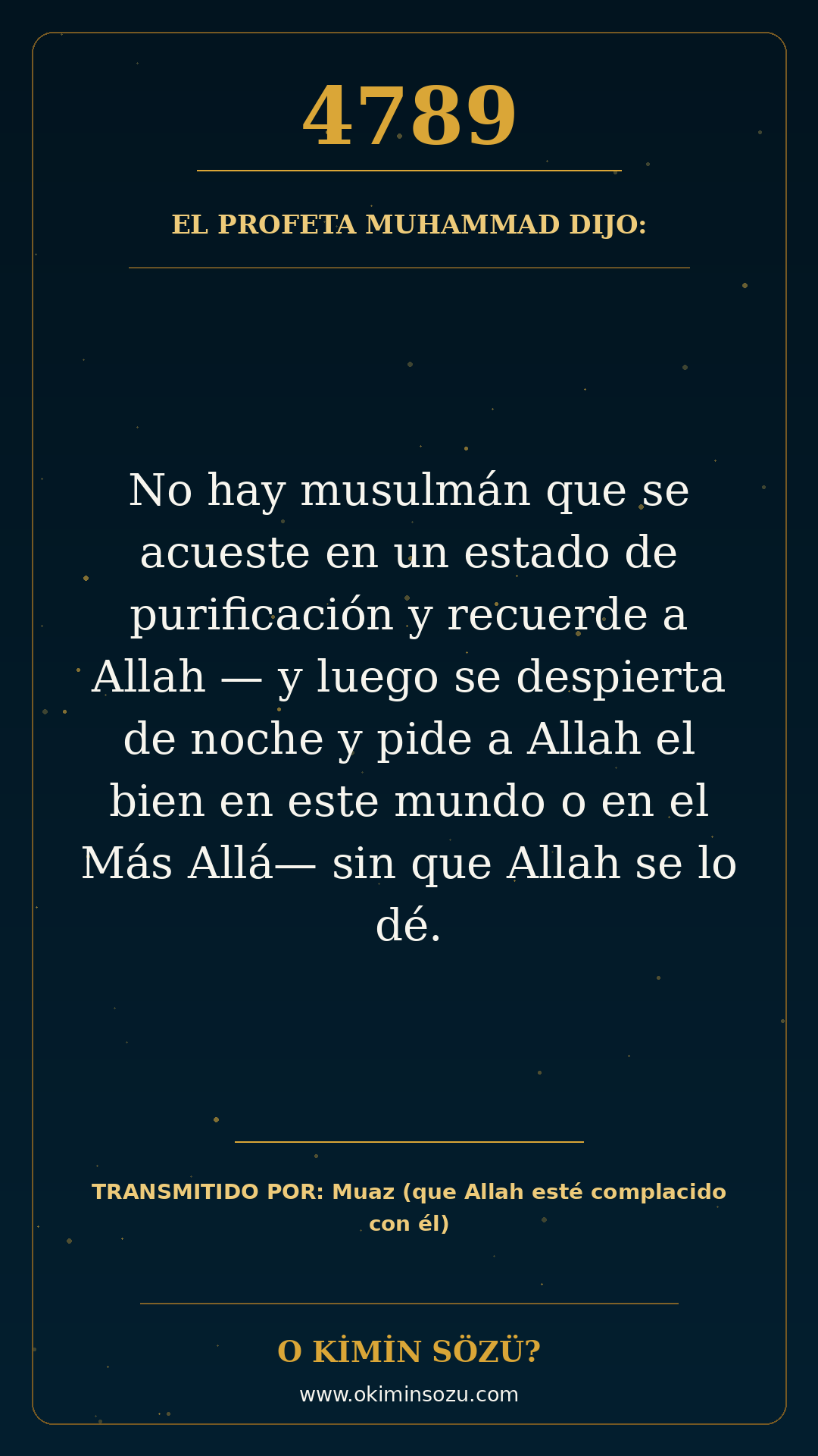hadis 4789 es