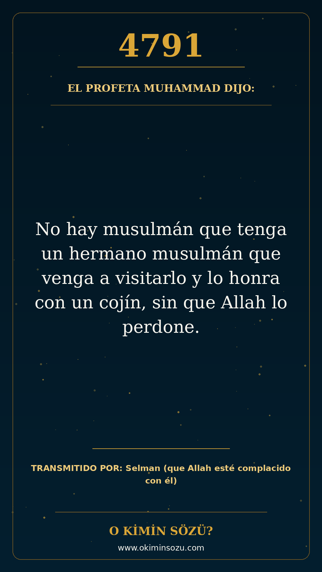 hadis 4791 es