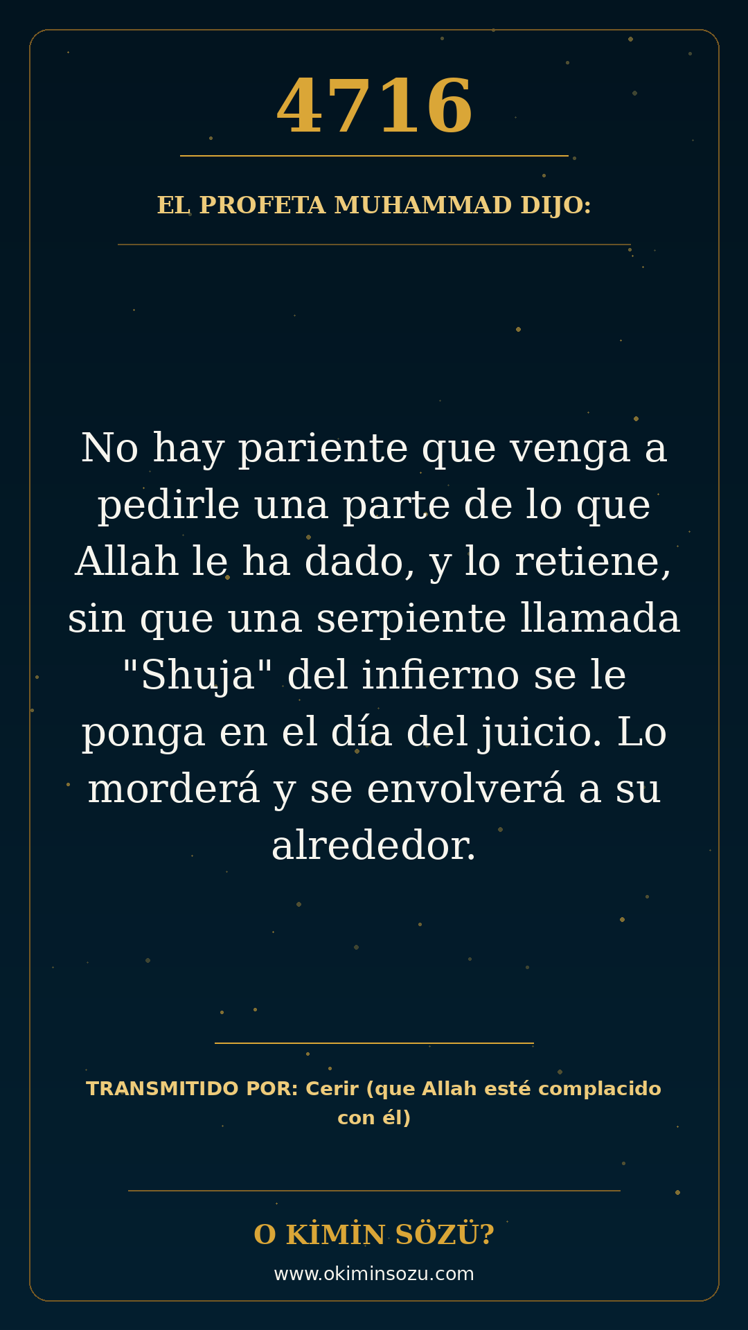 hadis 4716 es