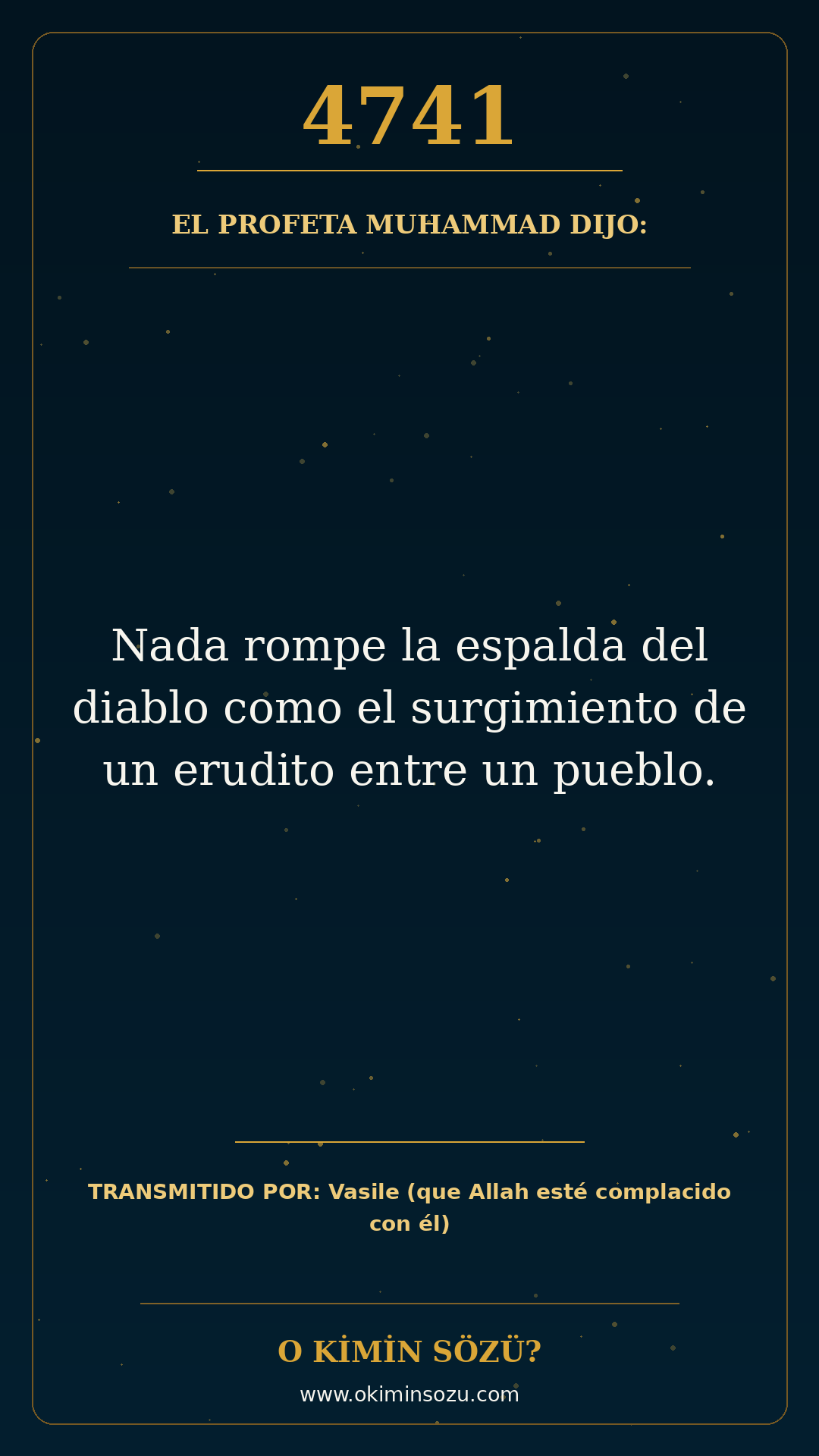 hadis 4741 es