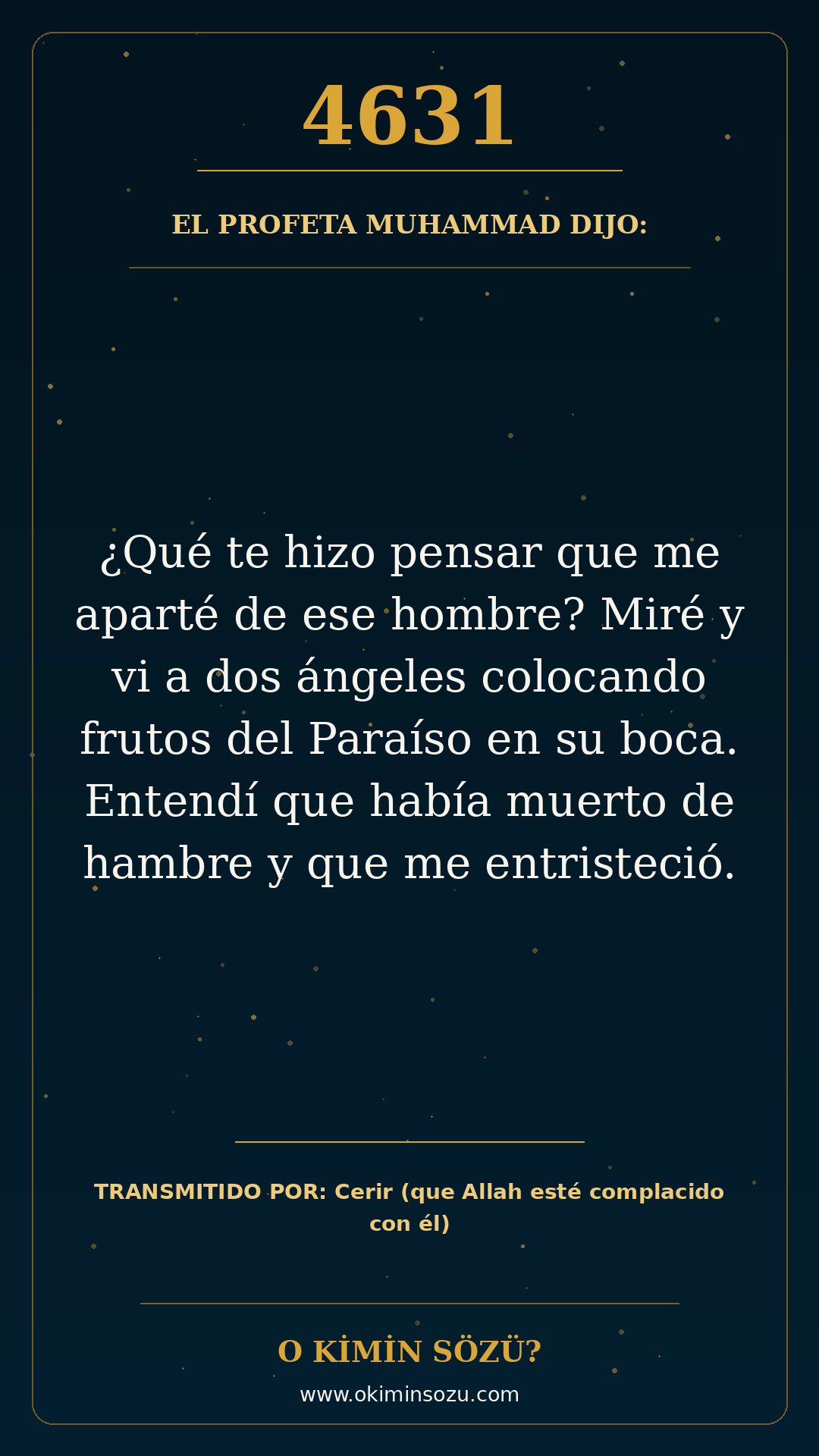 hadis 4631 es