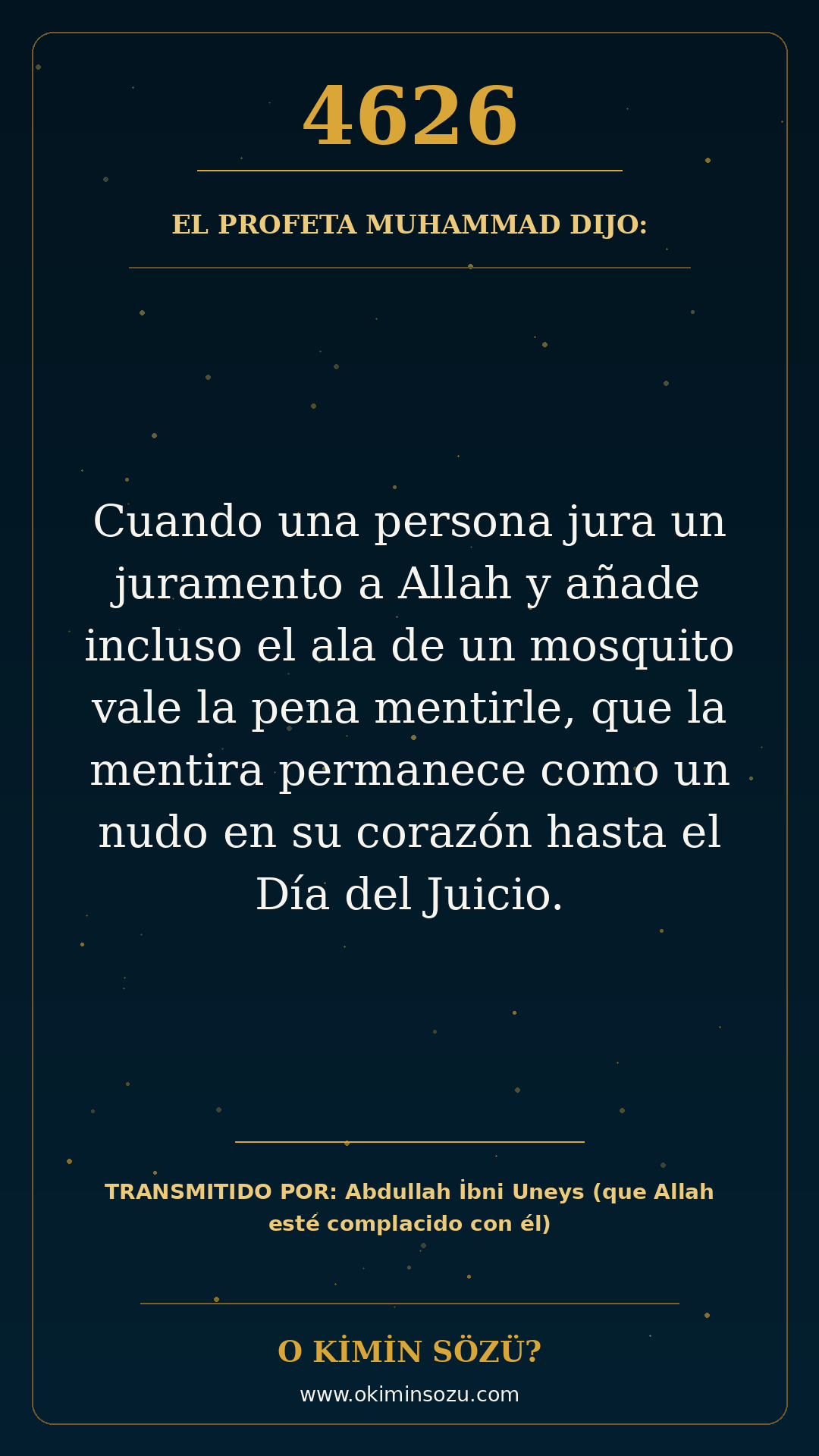hadis 4626 es