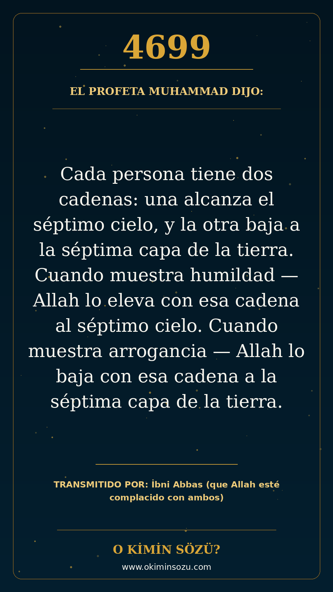 hadis 4699 es