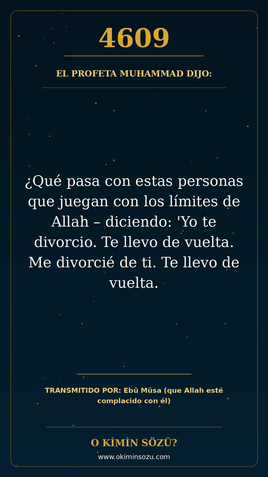 hadis 4609 es