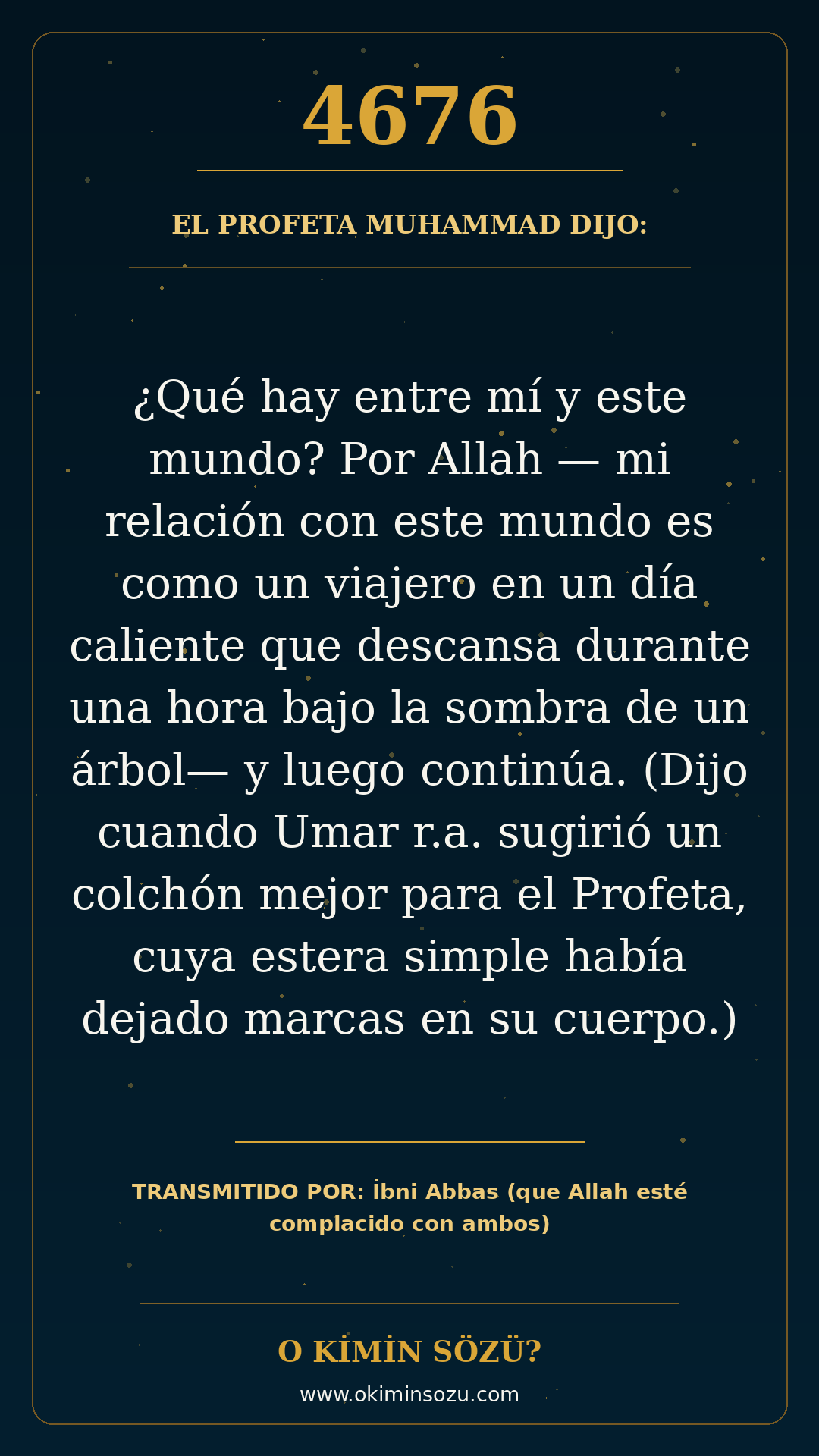hadis 4676 es