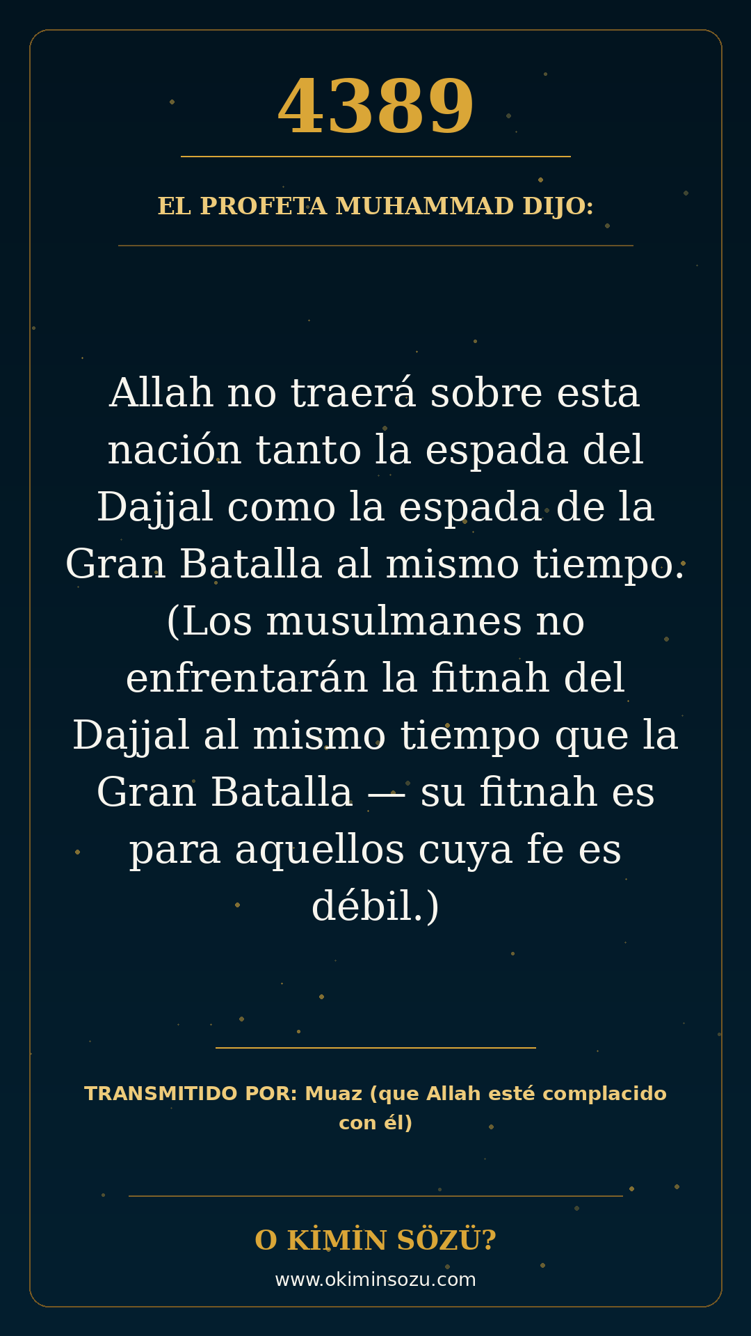 hadis 4389 es
