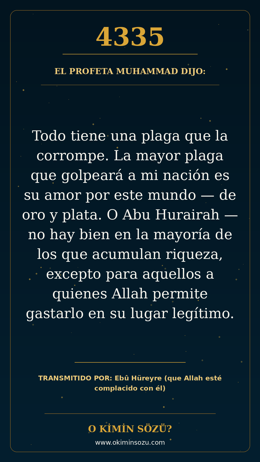 hadis 4335 es