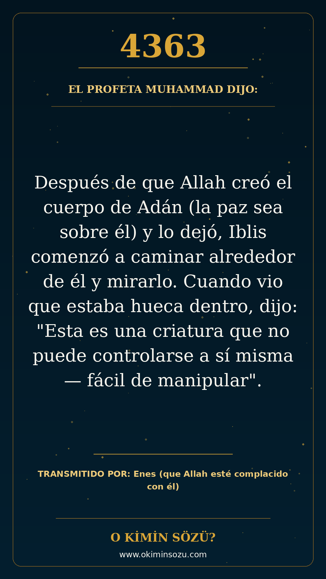 hadis 4363 es