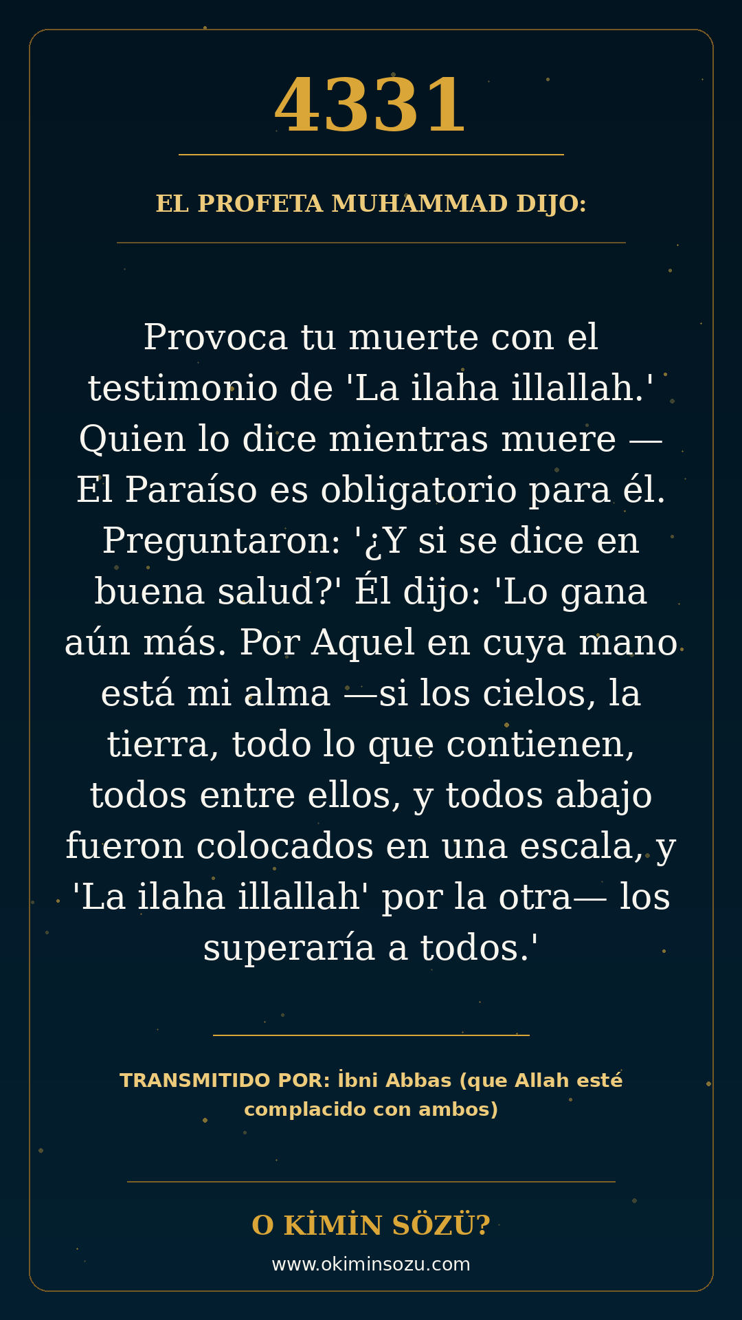 hadis 4331 es