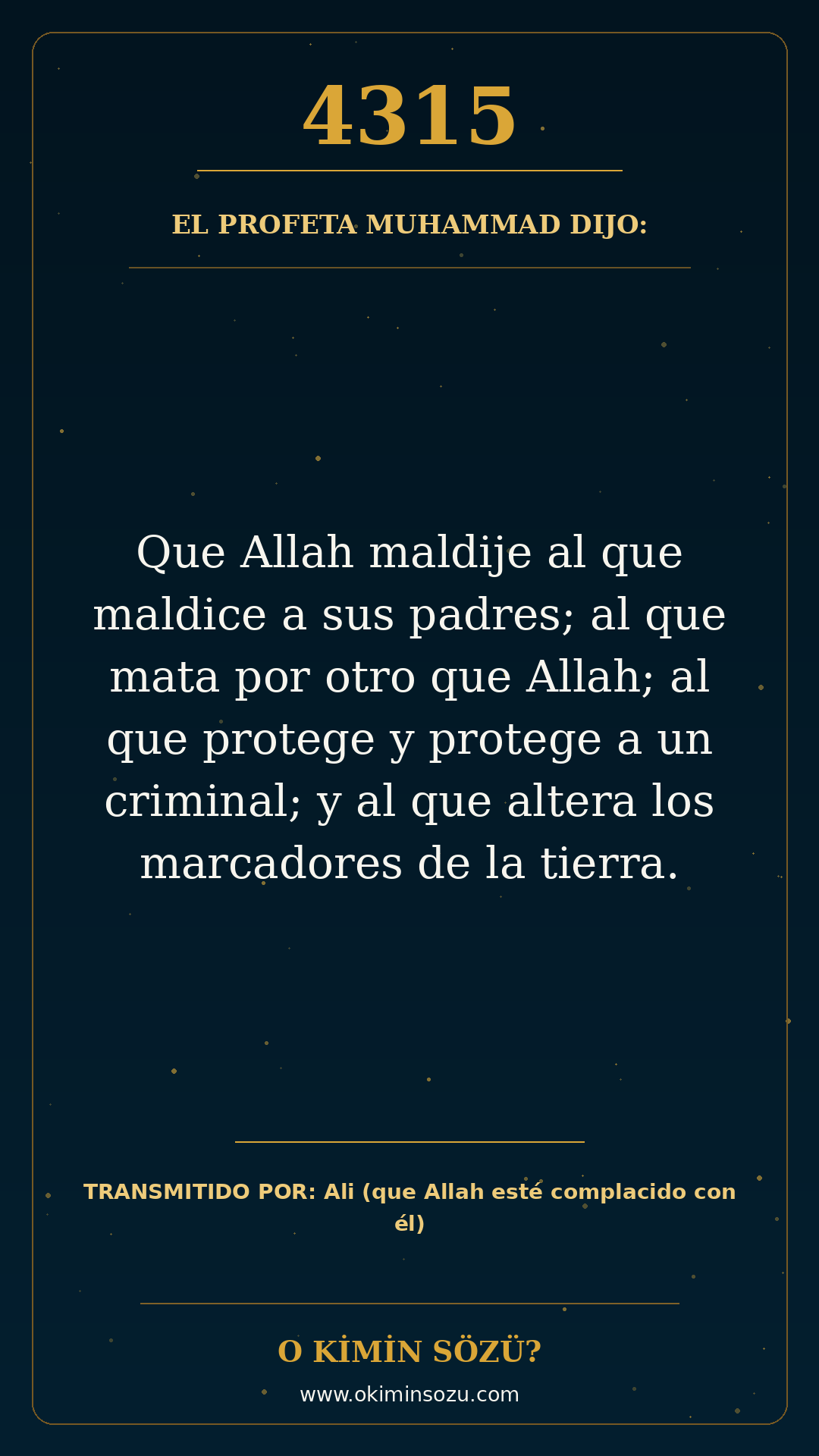 hadis 4315 es