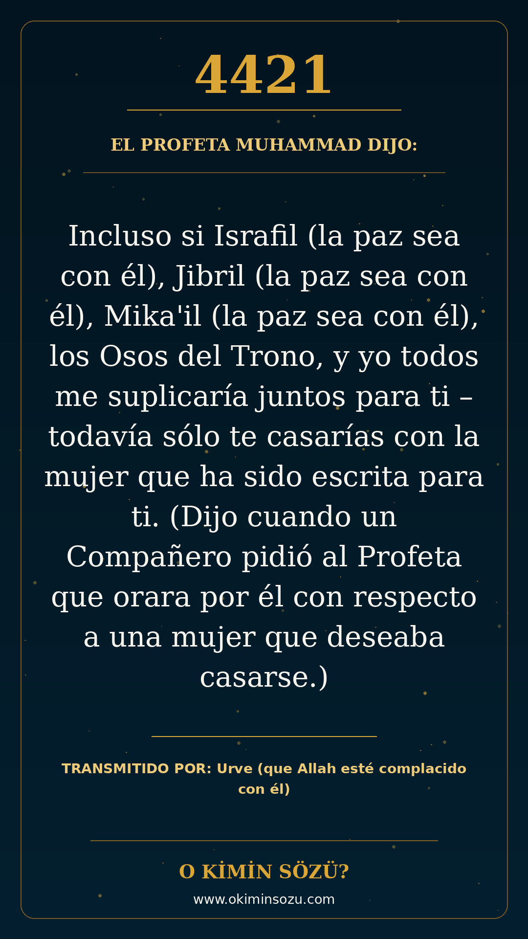 hadis 4421 es