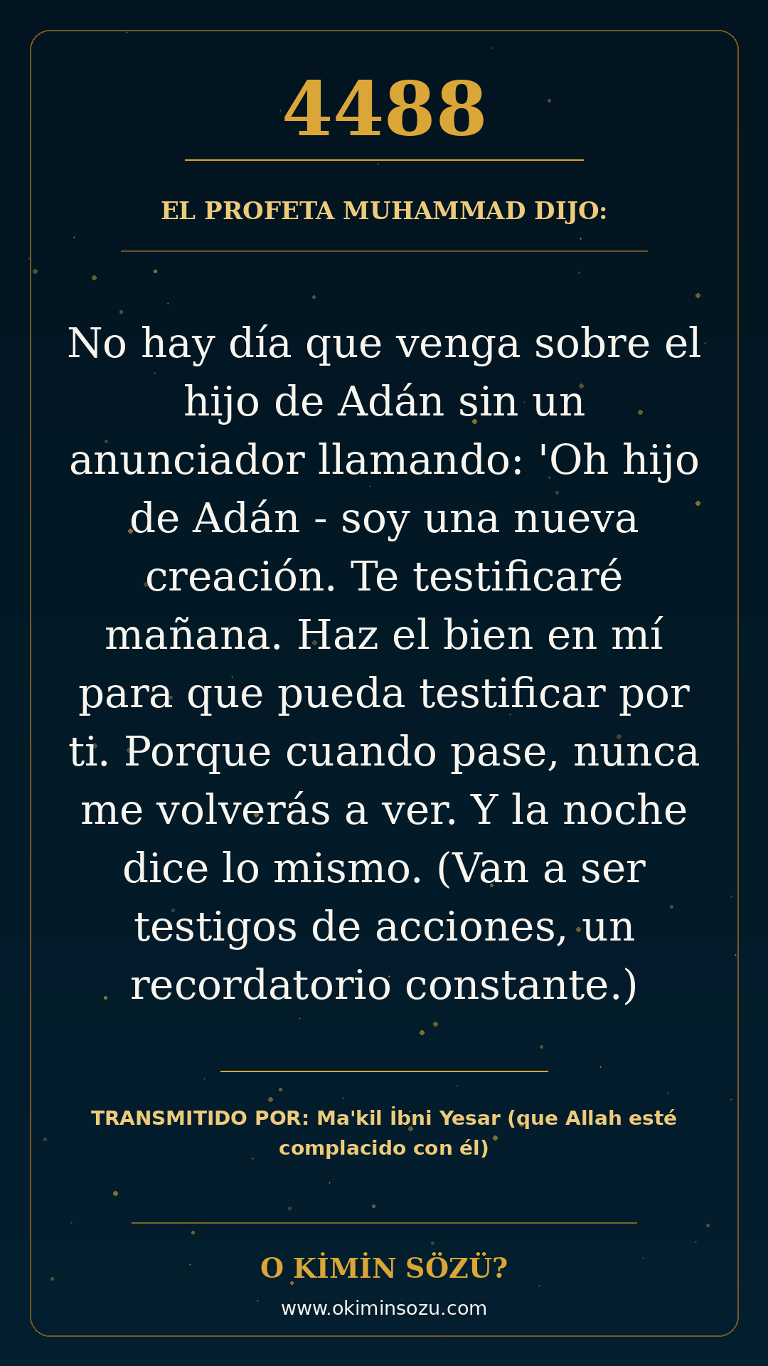 hadis 4488 es