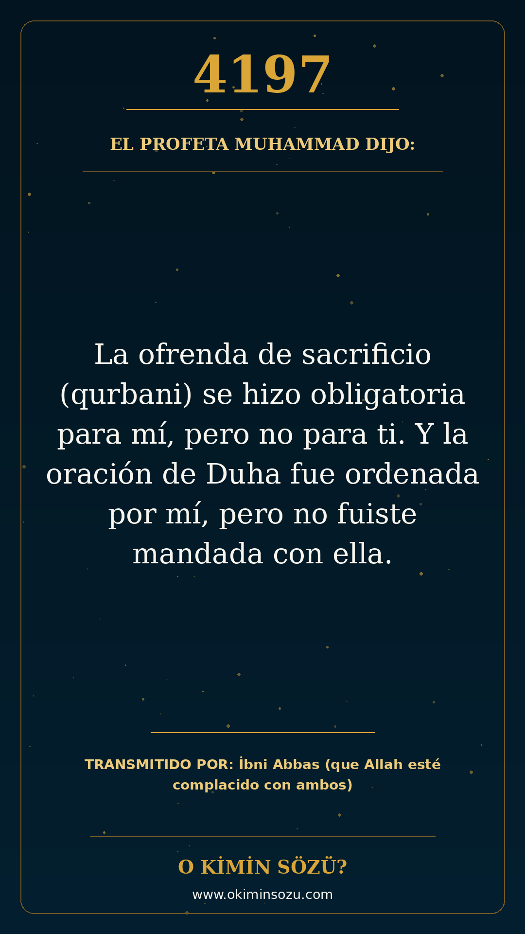 hadis 4197 es