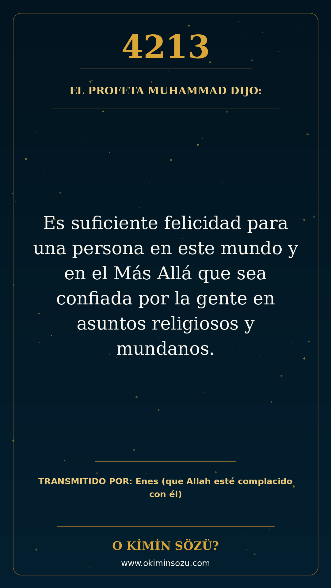 hadis 4213 es