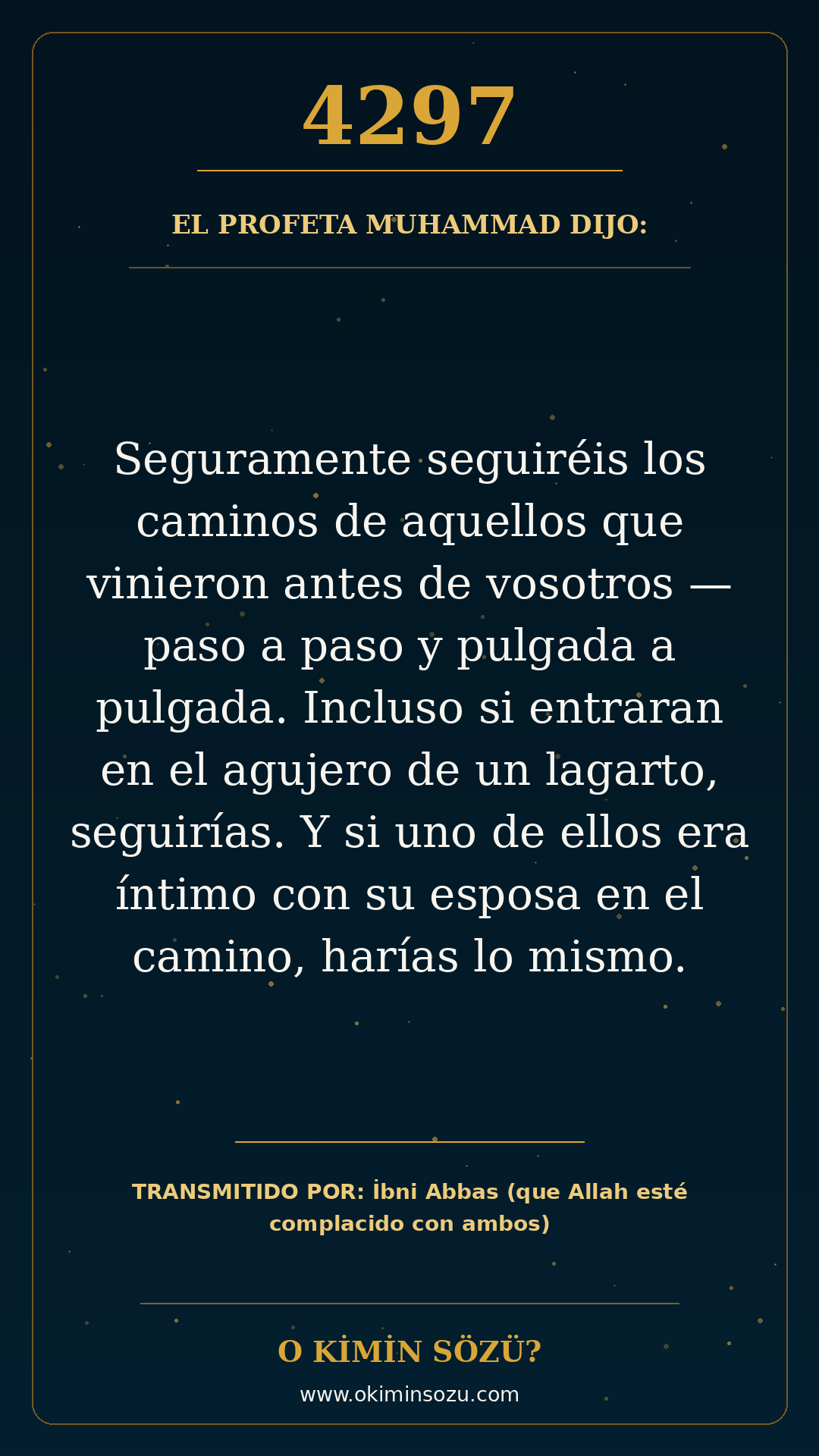 hadis 4297 es