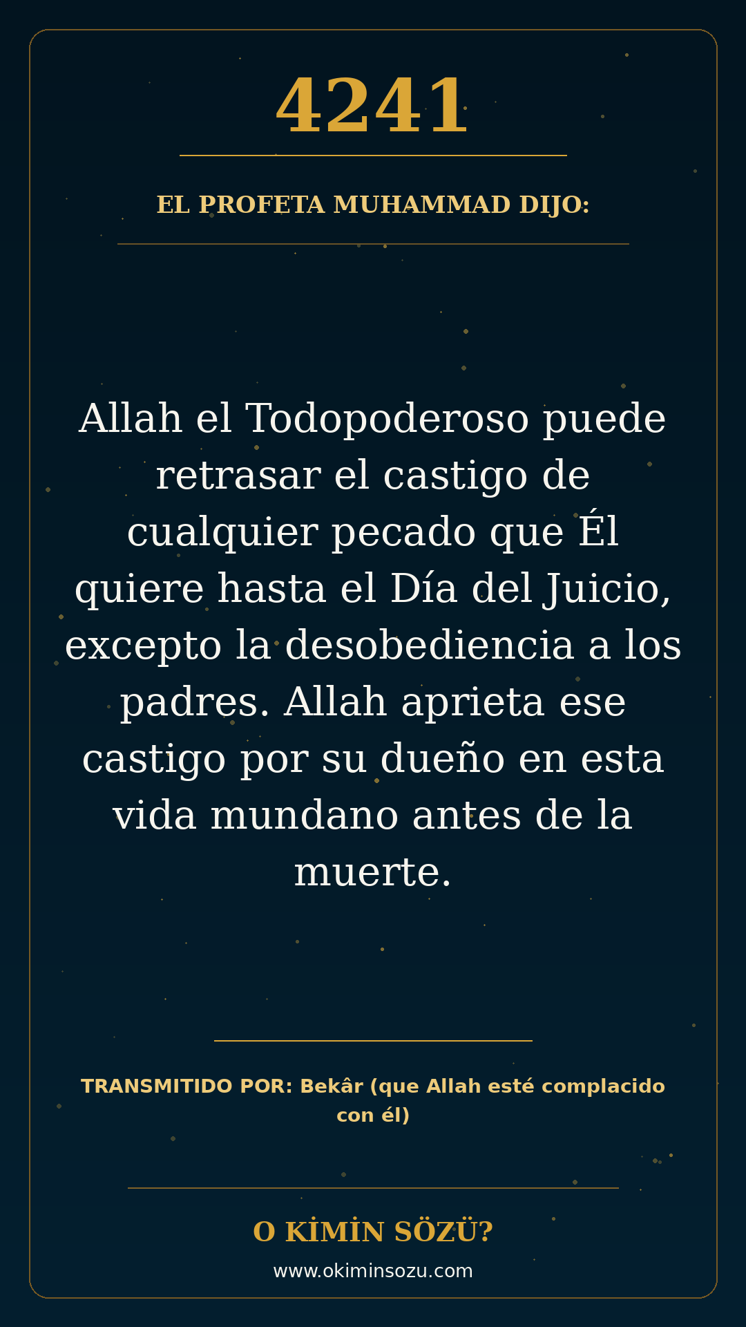 hadis 4241 es