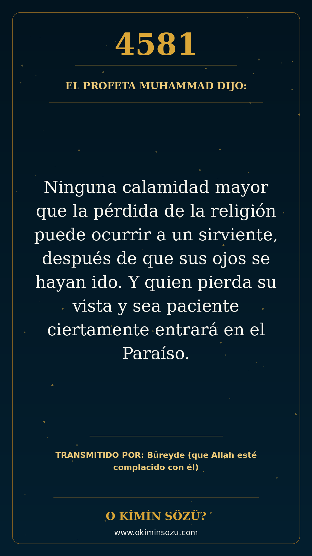 hadis 4581 es