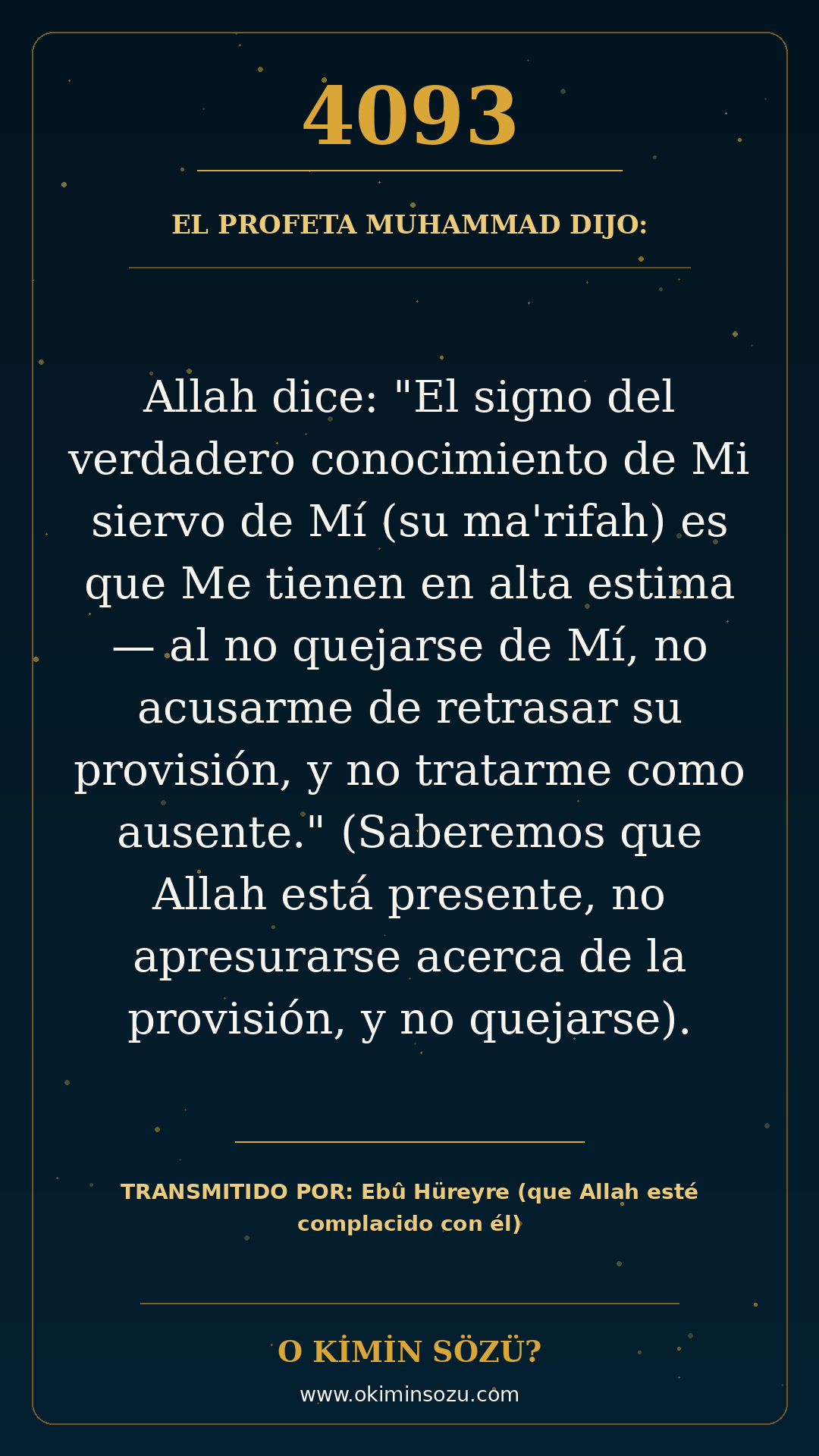 hadis 4093 es