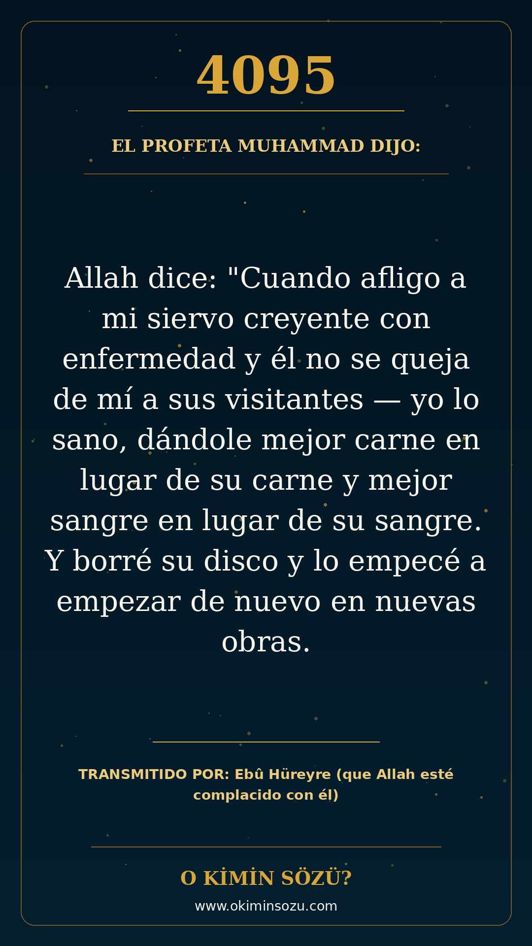 hadis 4095 es