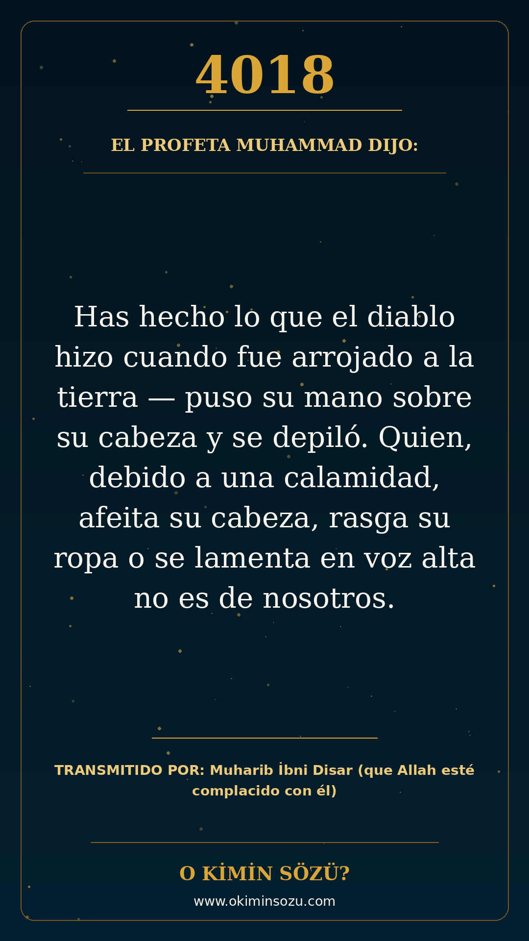 hadis 4018 es