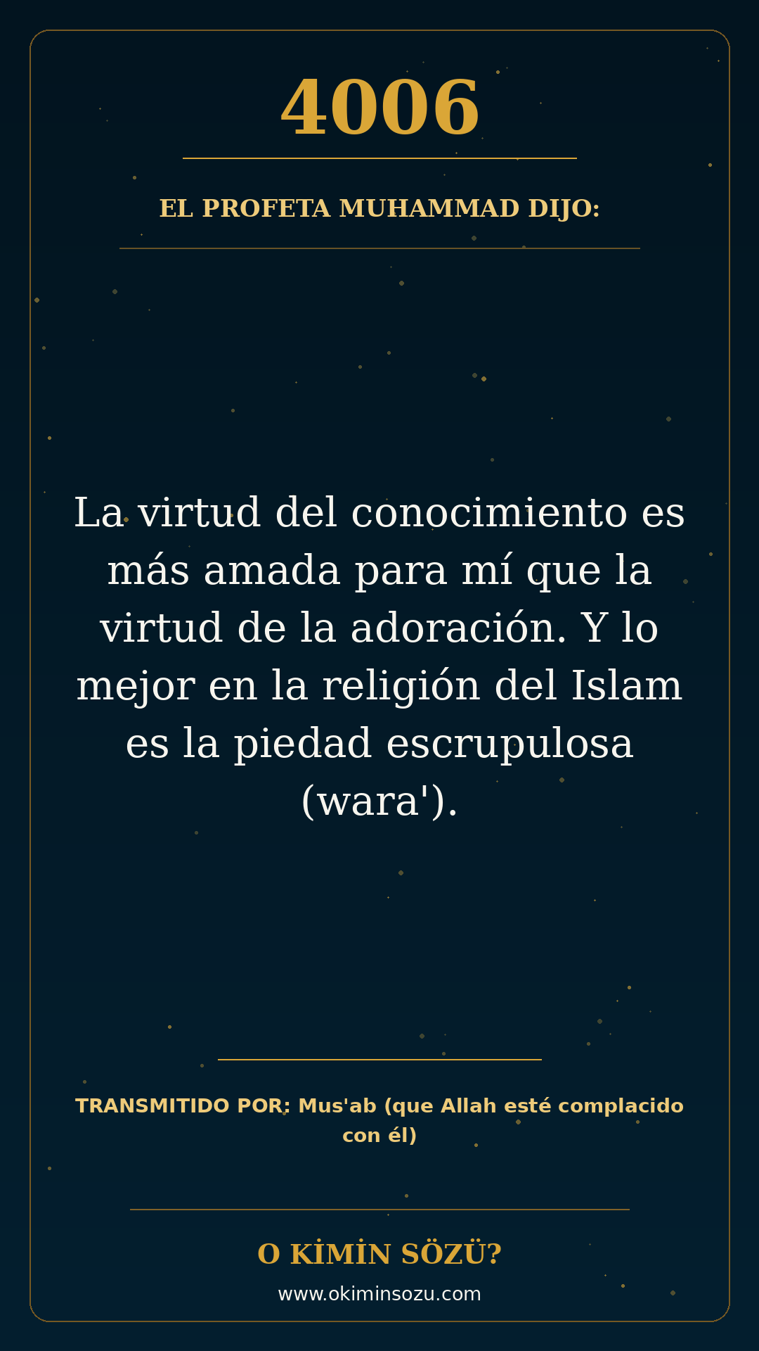 hadis 4006 es