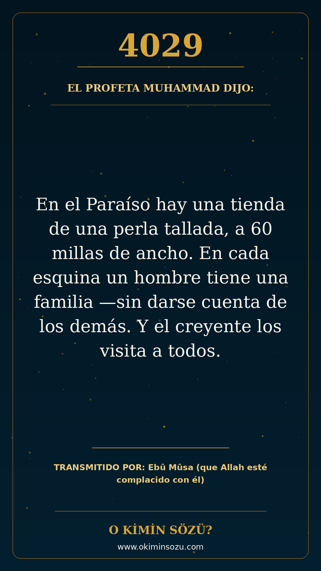 hadis 4029 es