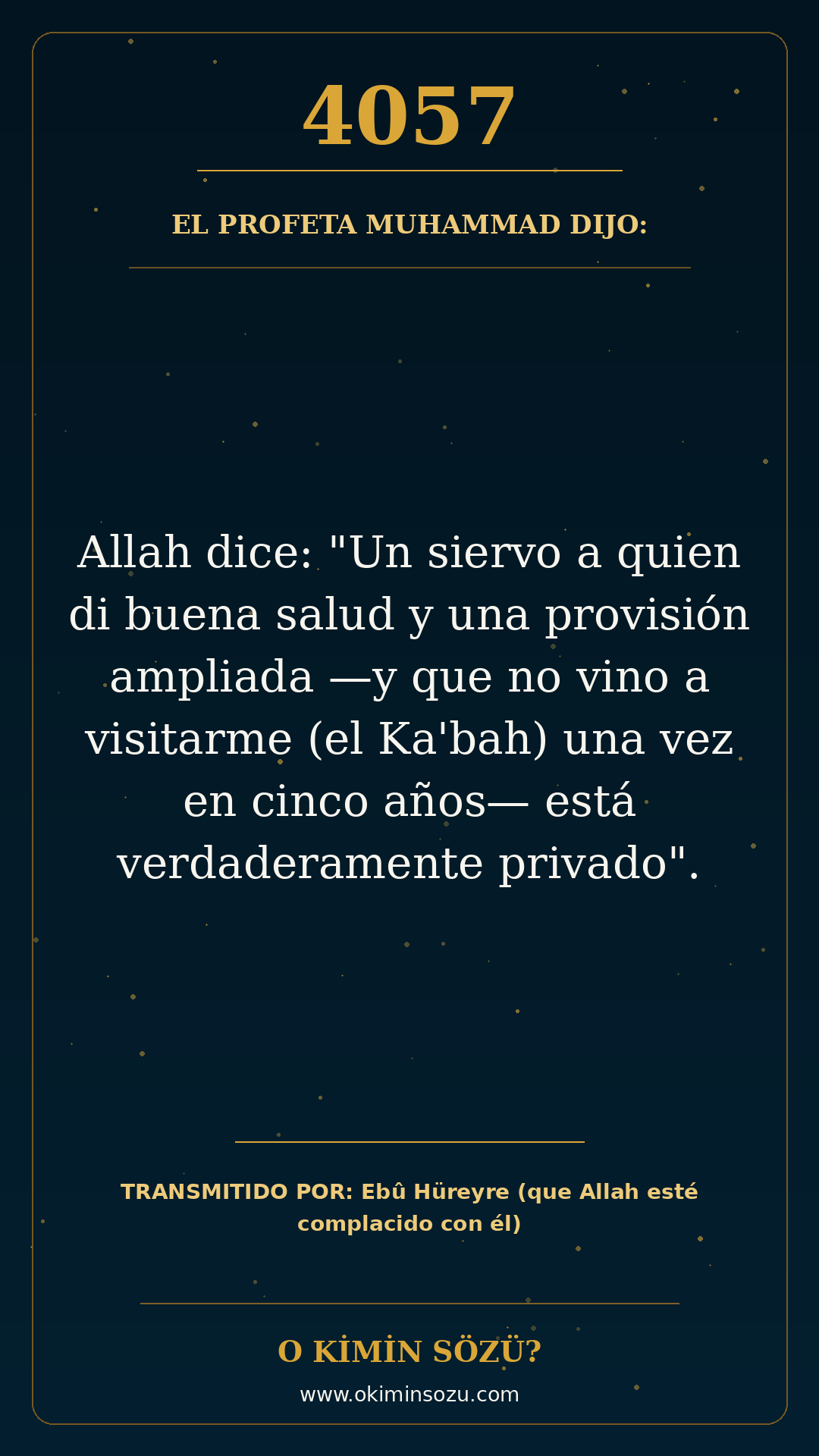 hadis 4057 es